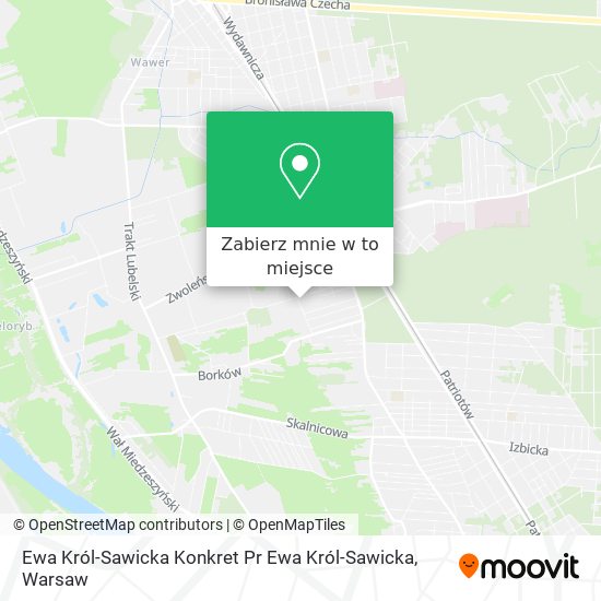 Mapa Ewa Król-Sawicka Konkret Pr Ewa Król-Sawicka