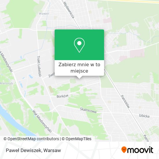 Mapa Paweł Dewiszek