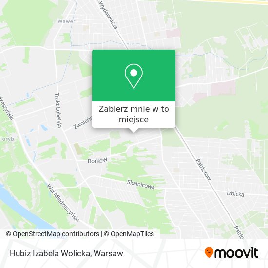 Mapa Hubiz Izabela Wolicka