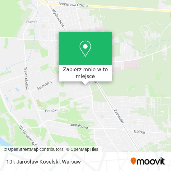 Mapa 10k Jarosław Koselski