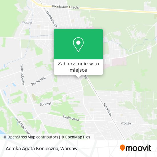 Mapa Aemka Agata Konieczna