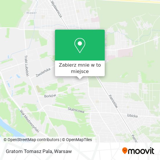 Mapa Gratom Tomasz Pala