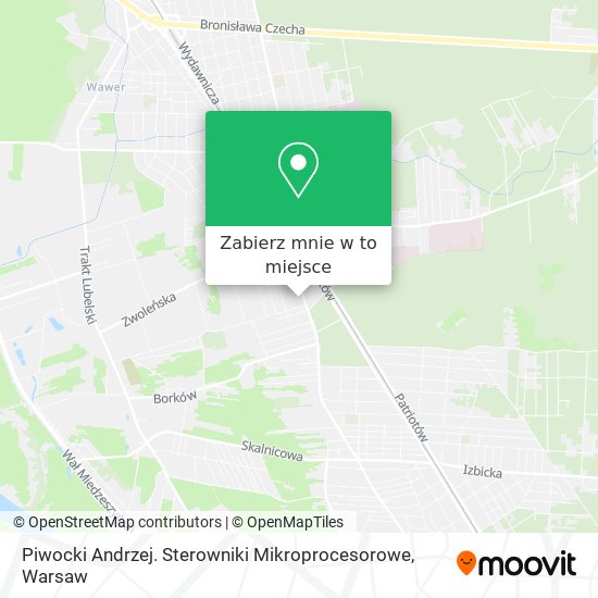 Mapa Piwocki Andrzej. Sterowniki Mikroprocesorowe