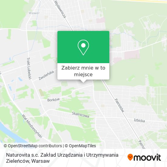 Mapa Naturovita s.c. Zakład Urządzania i Utrzymywania Zieleńców