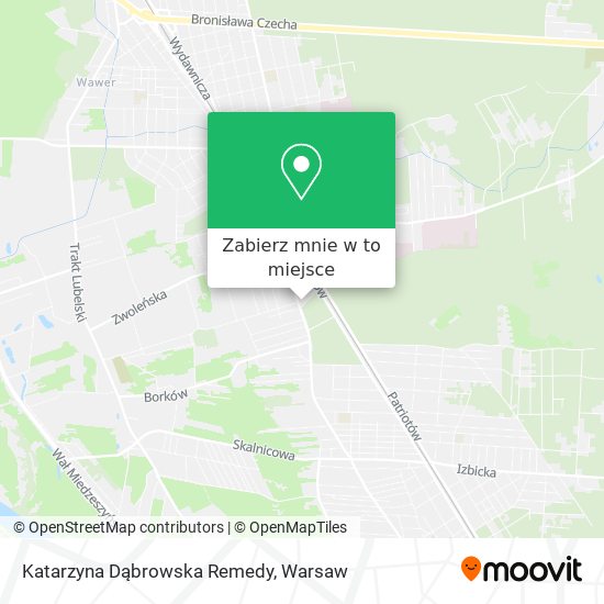 Mapa Katarzyna Dąbrowska Remedy