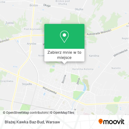 Mapa Błażej Kawka Baz-Bud