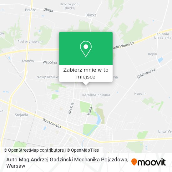 Mapa Auto Mag Andrzej Gadziński Mechanika Pojazdowa