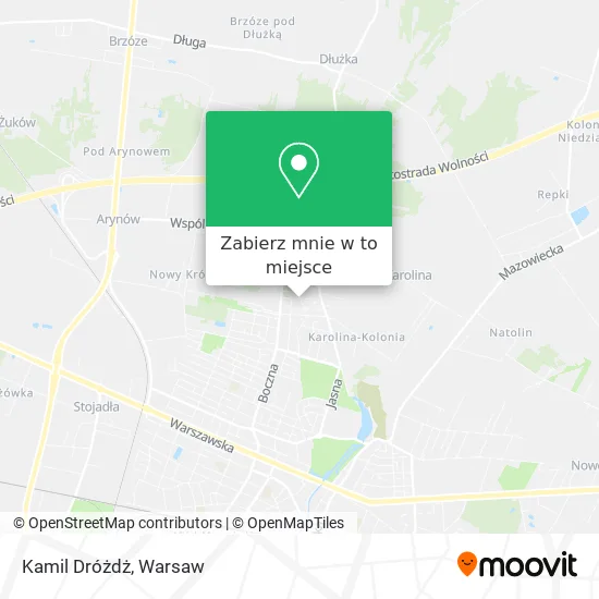 Mapa Kamil Dróżdż
