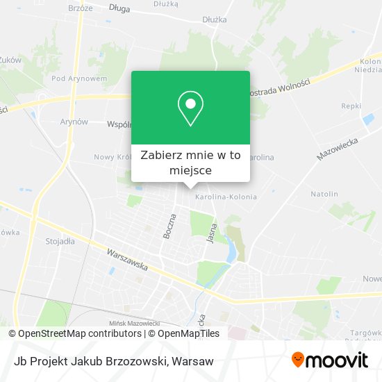 Mapa Jb Projekt Jakub Brzozowski