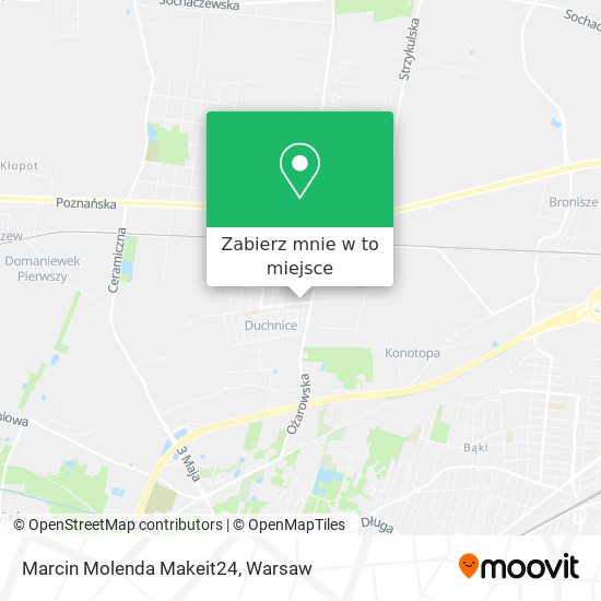 Mapa Marcin Molenda Makeit24