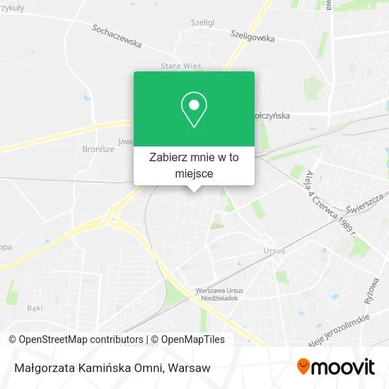 Mapa Małgorzata Kamińska Omni