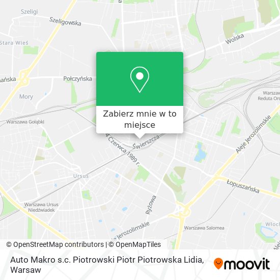 Mapa Auto Makro s.c. Piotrowski Piotr Piotrowska Lidia