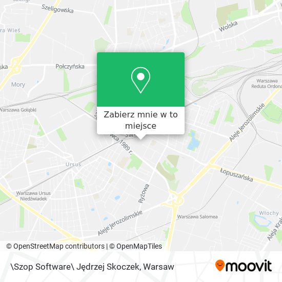 Mapa \Szop Software\ Jędrzej Skoczek