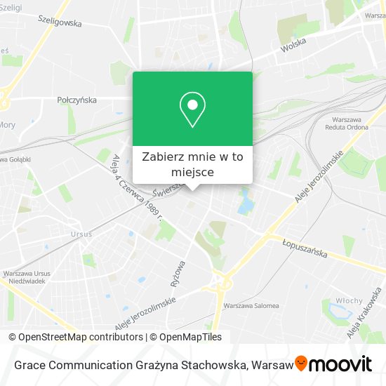 Mapa Grace Communication Grażyna Stachowska