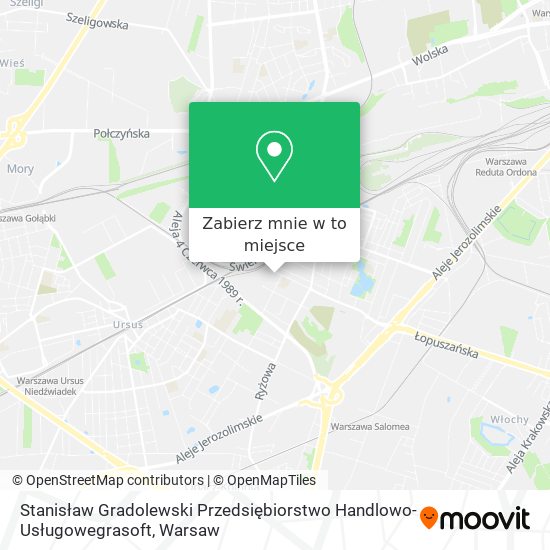 Mapa Stanisław Gradolewski Przedsiębiorstwo Handlowo-Usługowegrasoft