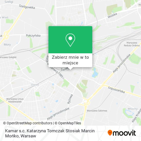 Mapa Kamar s.c. Katarzyna Tomczak Stosiak Marcin Mońko