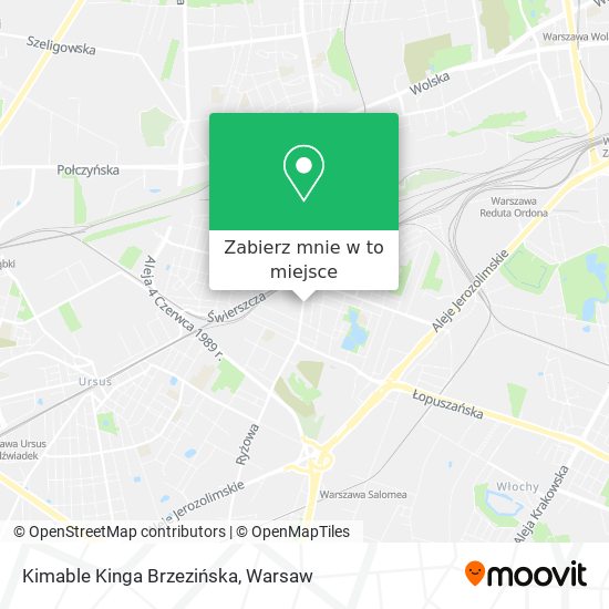 Mapa Kimable Kinga Brzezińska