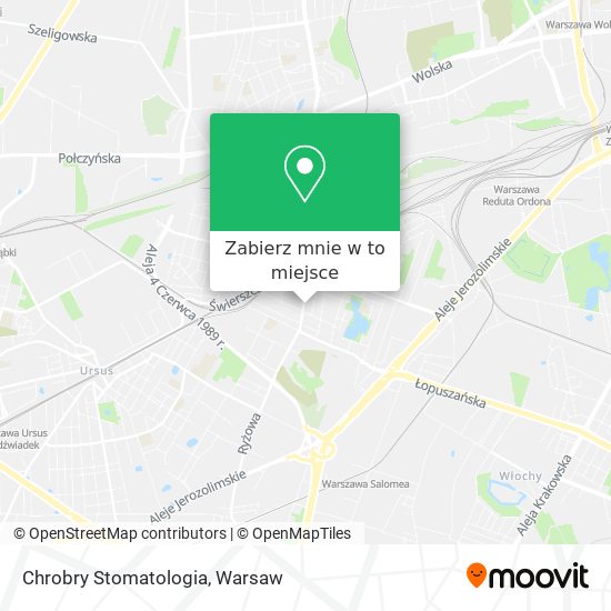 Mapa Chrobry Stomatologia