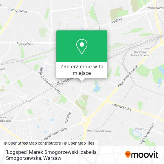 Mapa 'Logsped' Marek Smogorzewski Izabella Smogorzewska