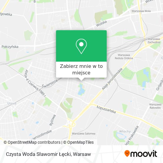 Mapa Czysta Woda Sławomir Łęcki