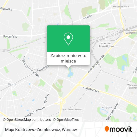 Mapa Maja Kostrzewa-Ziemkiewicz