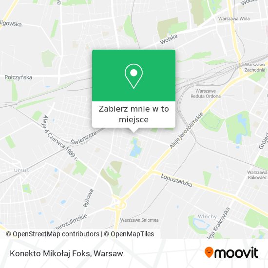 Mapa Konekto Mikołaj Foks