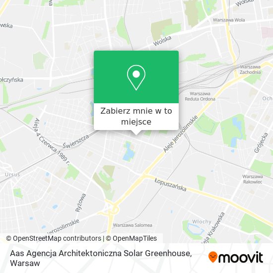 Mapa Aas Agencja Architektoniczna Solar Greenhouse