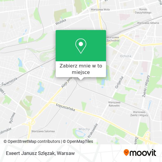 Mapa Exeert Janusz Szlęzak