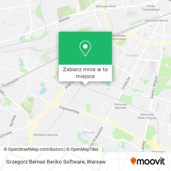 Mapa Grzegorz Bernaś Beriko Software