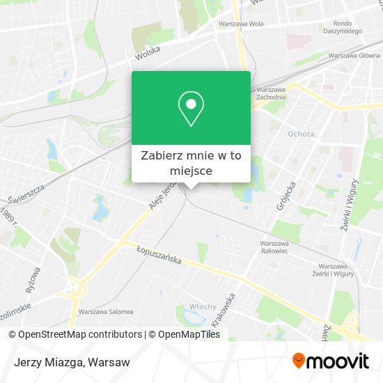 Mapa Jerzy Miazga