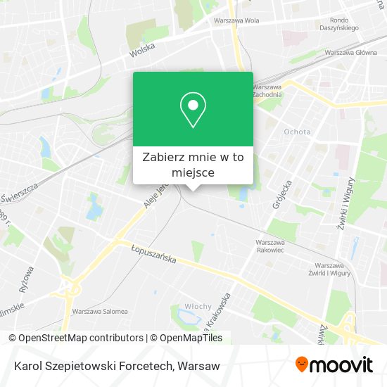 Mapa Karol Szepietowski Forcetech