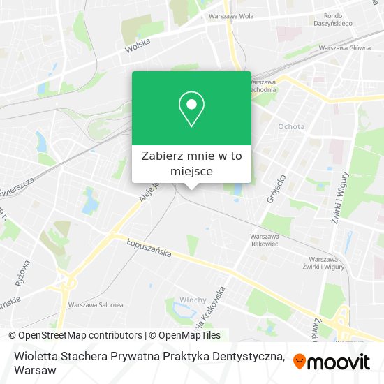 Mapa Wioletta Stachera Prywatna Praktyka Dentystyczna