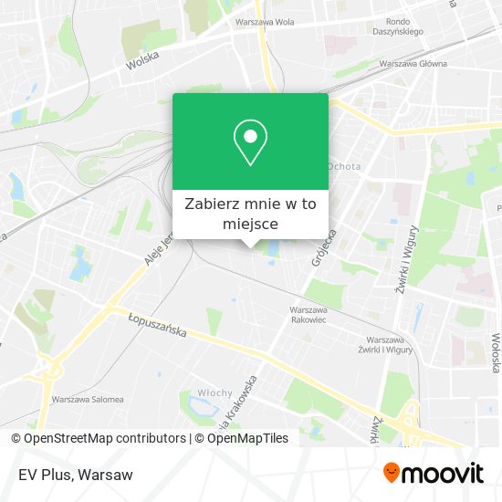 Mapa EV Plus