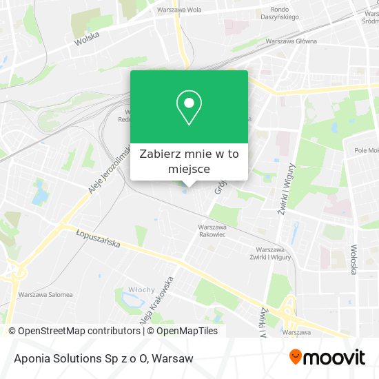 Mapa Aponia Solutions Sp z o O