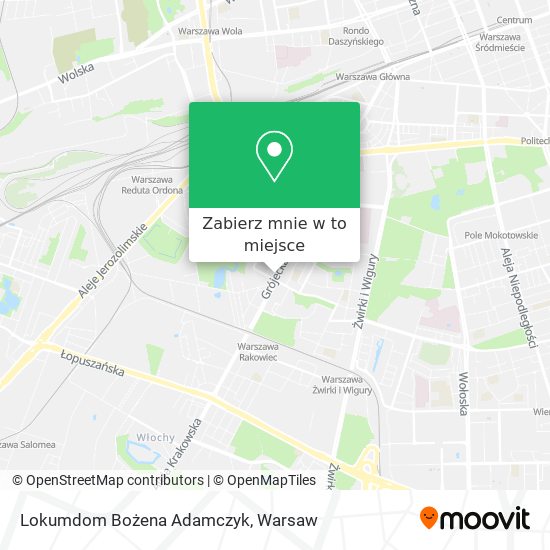 Mapa Lokumdom Bożena Adamczyk