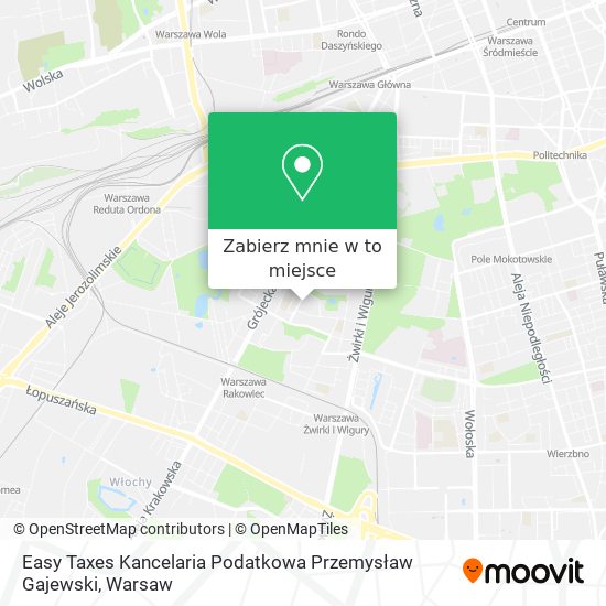 Mapa Easy Taxes Kancelaria Podatkowa Przemysław Gajewski