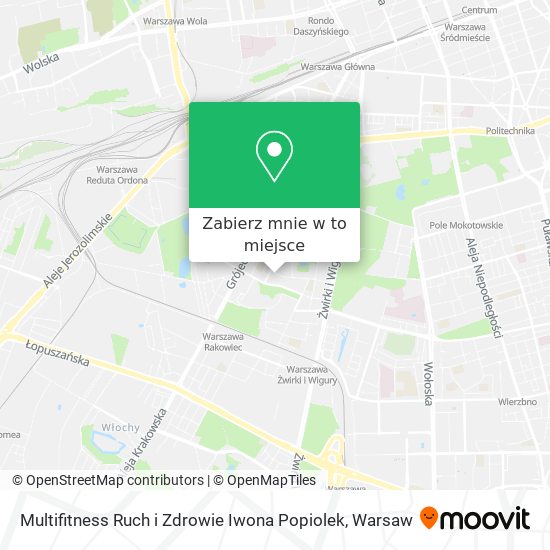 Mapa Multifitness Ruch i Zdrowie Iwona Popiolek