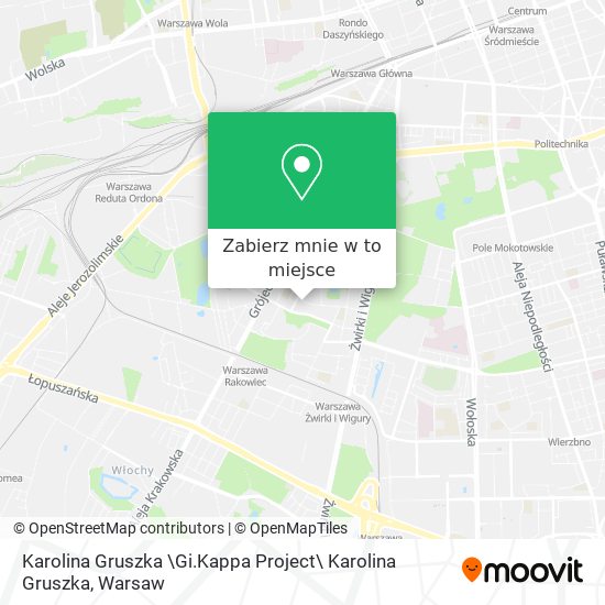 Mapa Karolina Gruszka \Gi.Kappa Project\ Karolina Gruszka