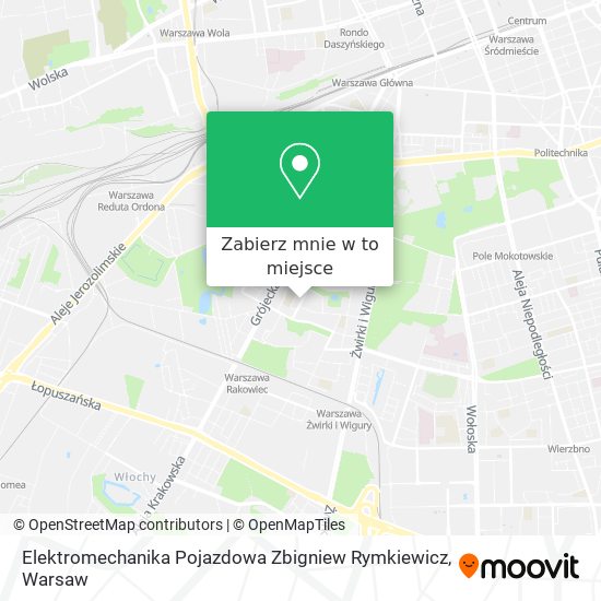 Mapa Elektromechanika Pojazdowa Zbigniew Rymkiewicz