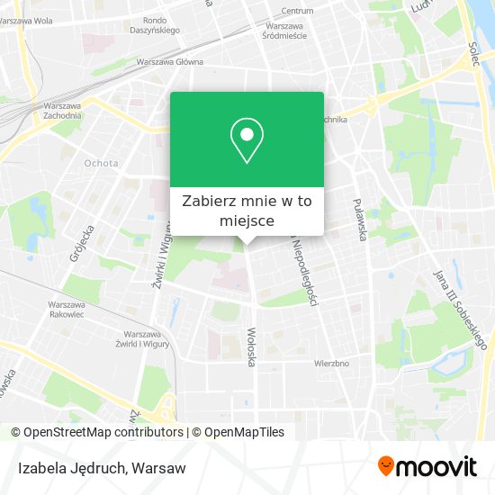 Mapa Izabela Jędruch