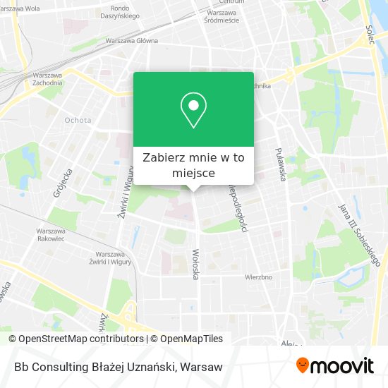 Mapa Bb Consulting Błażej Uznański