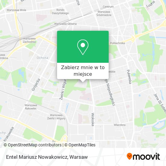 Mapa Entel Mariusz Nowakowicz