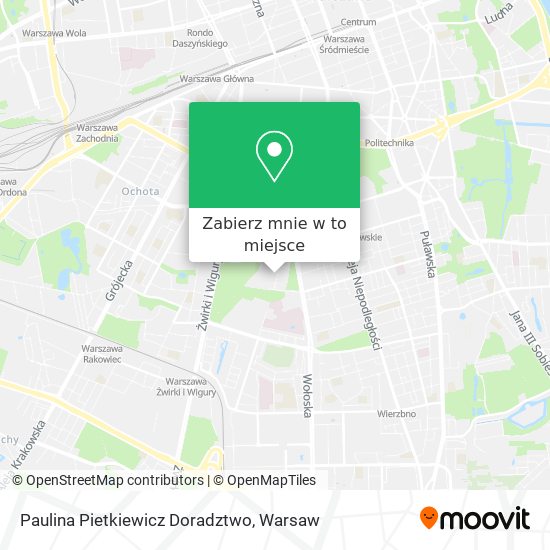 Mapa Paulina Pietkiewicz Doradztwo