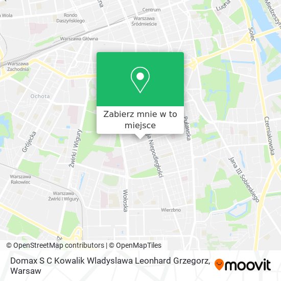 Mapa Domax S C Kowalik Wladyslawa Leonhard Grzegorz