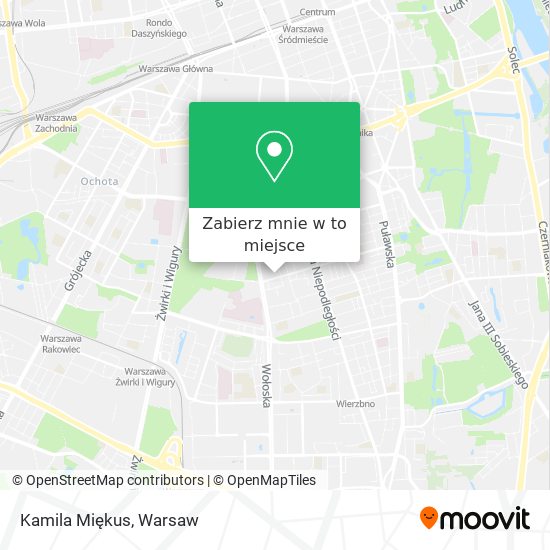 Mapa Kamila Miękus