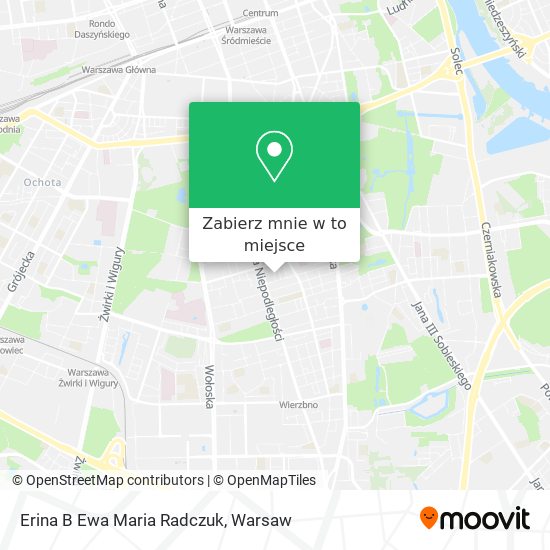 Mapa Erina B Ewa Maria Radczuk