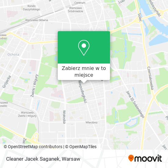 Mapa Cleaner Jacek Saganek