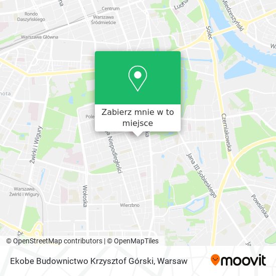 Mapa Ekobe Budownictwo Krzysztof Górski