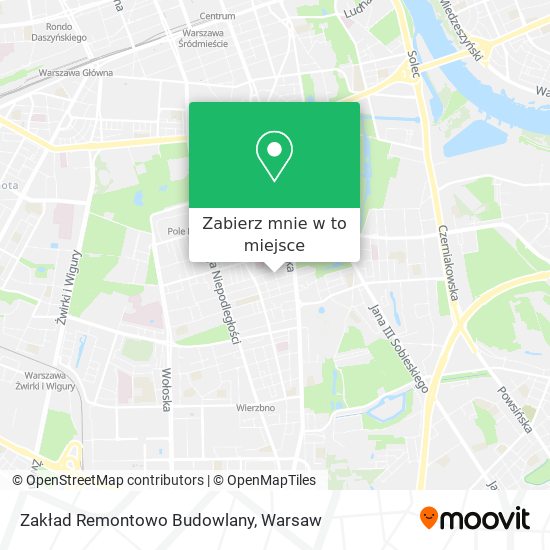 Mapa Zakład Remontowo Budowlany