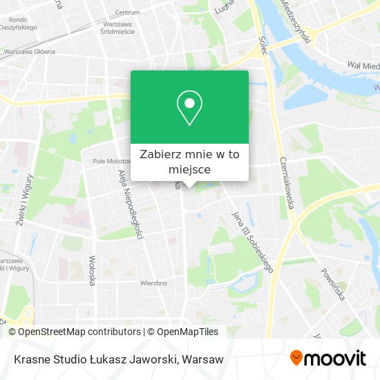 Mapa Krasne Studio Łukasz Jaworski